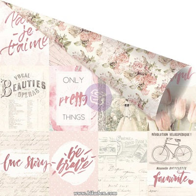 Prima - Love Story - Notes that last forever    12 x 12"