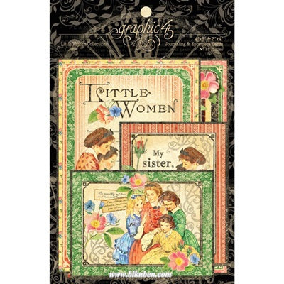 Graphic45 - Little Women - Ephemera Cards