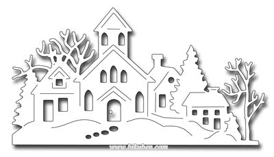 Frantic Stamper - Winter Village - Dies