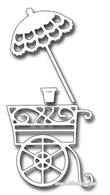 Frantic Stamper - Flower Cart - Dies