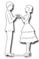 Frantic Stamper - Loving Couple - Dies
