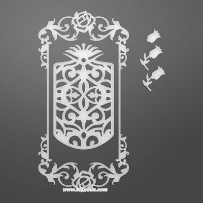 Couture Creations - C'est La Vie - Rosy Frame Dies