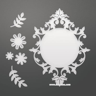 Couture Creations - C'est La Vie - Flowers & Frame Dies