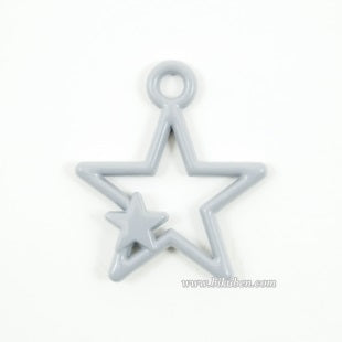 Kort & Godt - Charms - Stjerne Blå