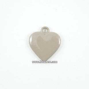 Kort & Godt - Charms - Hjerte Brun