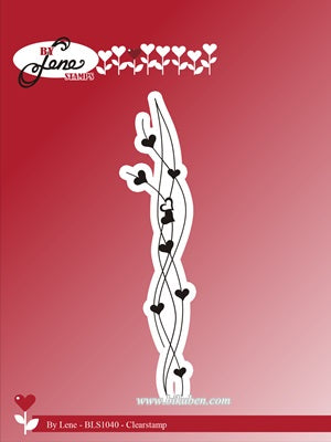 By Lene Design - Clear Stamp - Love border