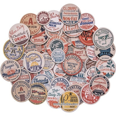 Tim Holtz - Idea-Ology - Milk Caps