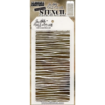 Tim Holtz - Stencil - String