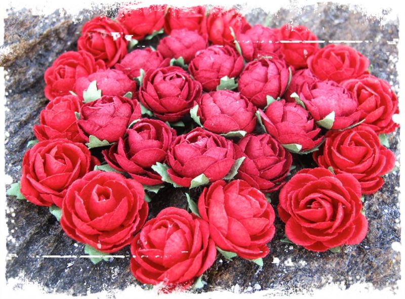 Papirdesign - Pion - Rød