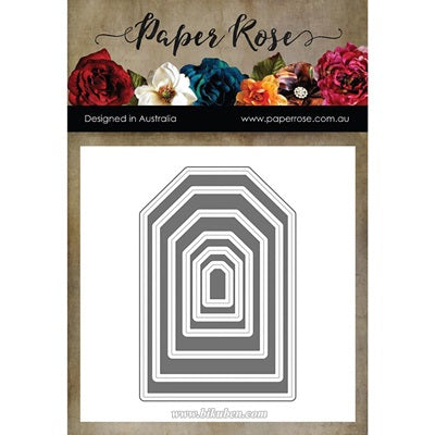 Paper Rose - Dies - Simple Tag