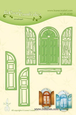 Lea'Bilities - Cut and Embossing dies - Window & Shutters