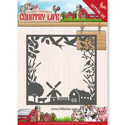Yvonne Creations - Country Life - Country Life Frame Dies