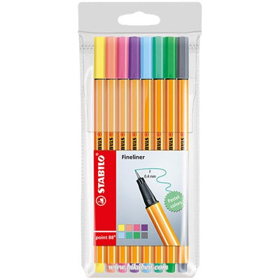 Stabilo Point 88 - Finepoint - Pastell