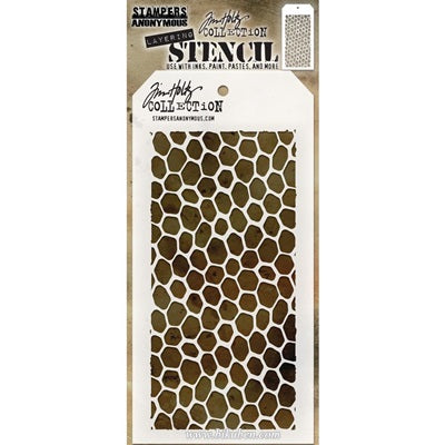 Tim Holtz - Stencil - Hive