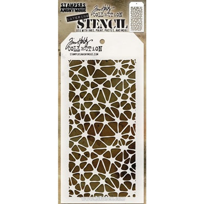 Tim Holtz - Stencil - Organic
