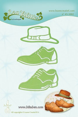 Lea'Bilities - Cut and Embossing dies - Men shoes & hat