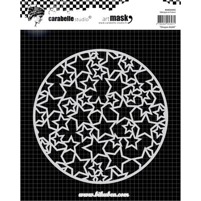 Carabelle - Stencil Round - Star Disc