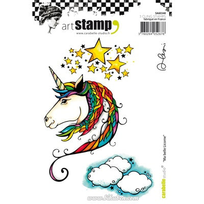 Carabelle - Cling Stamps - My Beautiful Unicorn