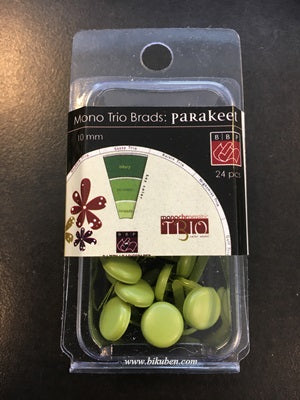 Bazzill - Brads - 10mm - Parakeet