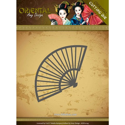 Amy Design - Oriental - Chinese Fan Die