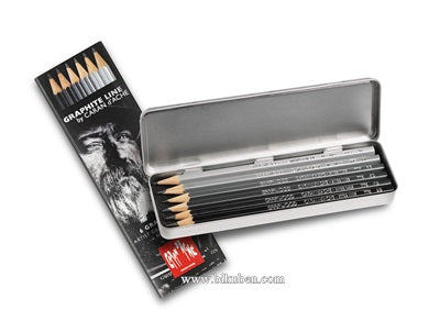 Caran d'Ache - Graphite Pencils - 6 stk