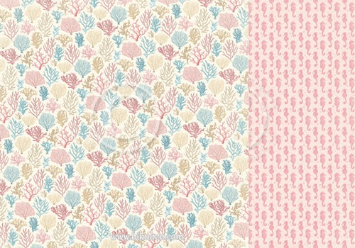 Pion Design - Seaside Stories - Coral reef 12 x 12"