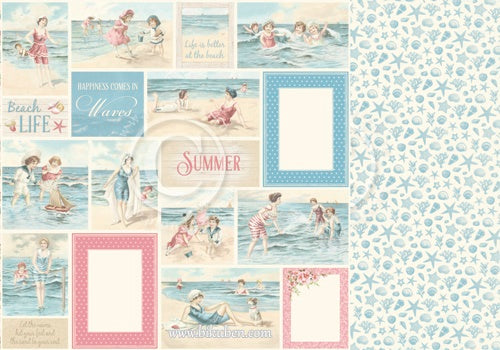 Pion Design - Seaside Stories - Beach life 12 x 12"