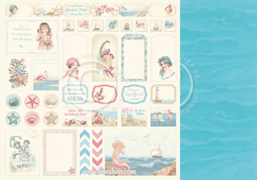 Pion Design - Seaside Stories - Cut Outs 12 x 12"