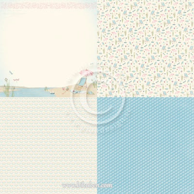 Pion Design - Seaside Stories - Summertime 6 x 6 tum - 12 x 12"
