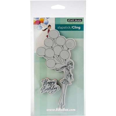 Penny Black - Slapstick Stamp - Birthday Balloons