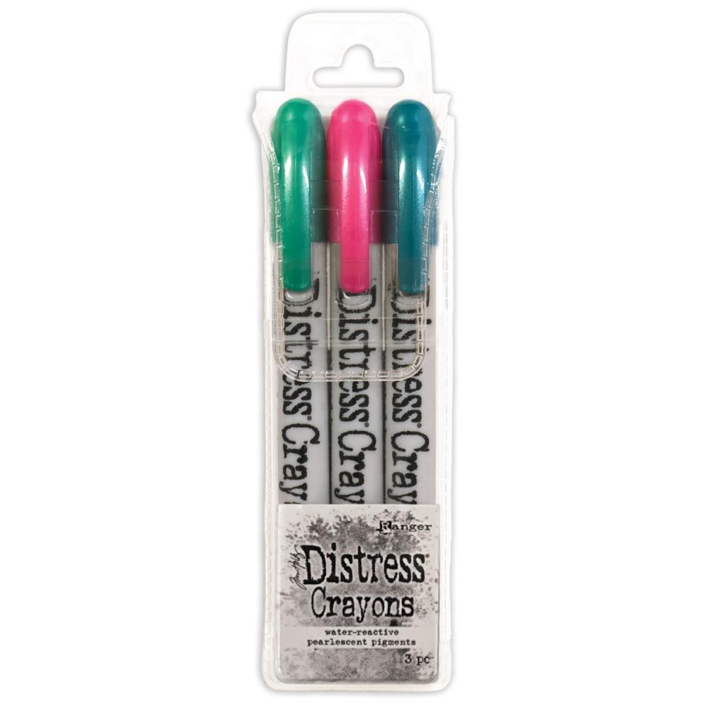 Tim Holtz - Distress Crayon Pearls Set  - Holiday Set #4