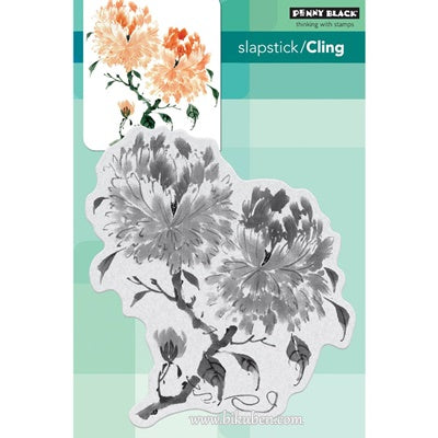 Penny Black - Slapstick Stamp - Peony