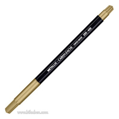 Caran d'Ache - Fancolor metallic Pens - Gold