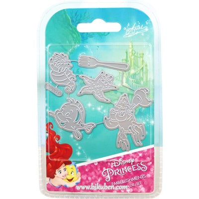 Disney - DIes - Disney Princess  - Ariel Embellisments