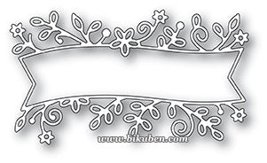 Memorybox - Craft Dies - Cobble Floral Banner