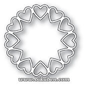 Poppystamps - Craft Die - Fancy Heart Ring