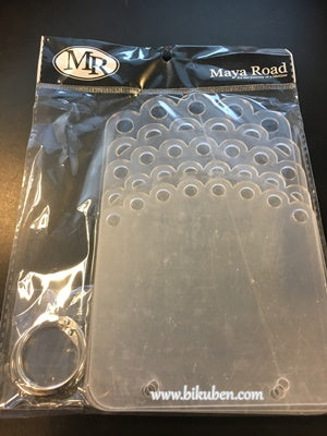 Maya Road - Clear Acrylic Album - Curved Edge Scallop Layer