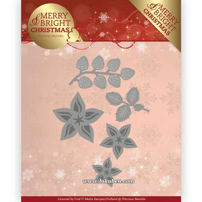 Precious Marieke -  Merry & Bright Christmas - Christmas Florals