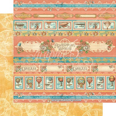 Graphic45 - Imagine - Adventure Beckons 12 x 12"