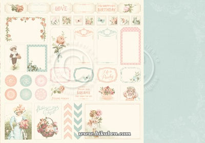 Pion Design - Life is Peachy - Cut Outs 12 x 12"