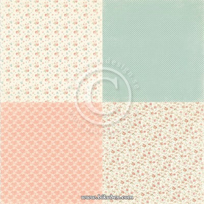 Pion Design - Life is Peachy - In Bloom 6 x 6 tum - 12 x 12"