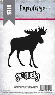 Papirdesign - Dies - Jakt og fiske - ELG