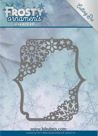 Jeanine Art - Frosty Ornaments - Rectangle Ornament