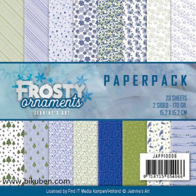 Jeanine Art - Frosty Ornaments - Paper Pack 6x6"