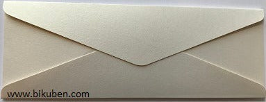 Inkido - Shimmer konvolutt avlang - Ice Gold