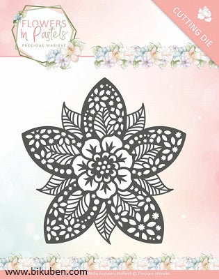 Precious Marieke - Flowers in Pastels - Reverse Flower