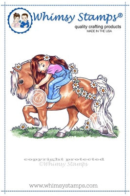 Whimsy Stamps - Cling mount - Special Friends