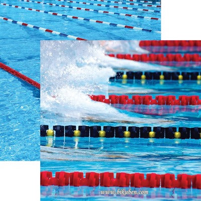 Reminisce - Swim Team - The Start 12 x 12"