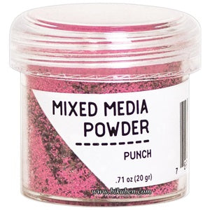Ranger - Embossing Powder - Mixed Media Powder - Punch