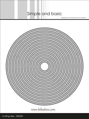 Simple and Basic - Dies - Double Pierced Round